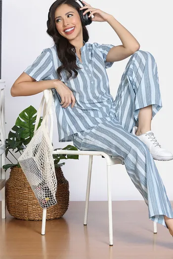 Buy Zivame 2 Mile Fashion Pyjama Set - Plein Air